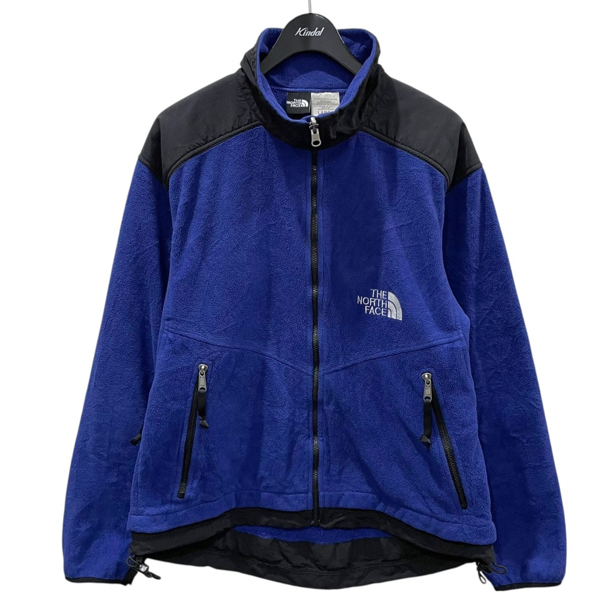THE NORTH FACE - ザノースフェイス フリースジャケット スタンドカラー 長袖 アウトドア L 青 中古・古着通販】THE NORTH FACE (ザ ノース フェイス) フリース