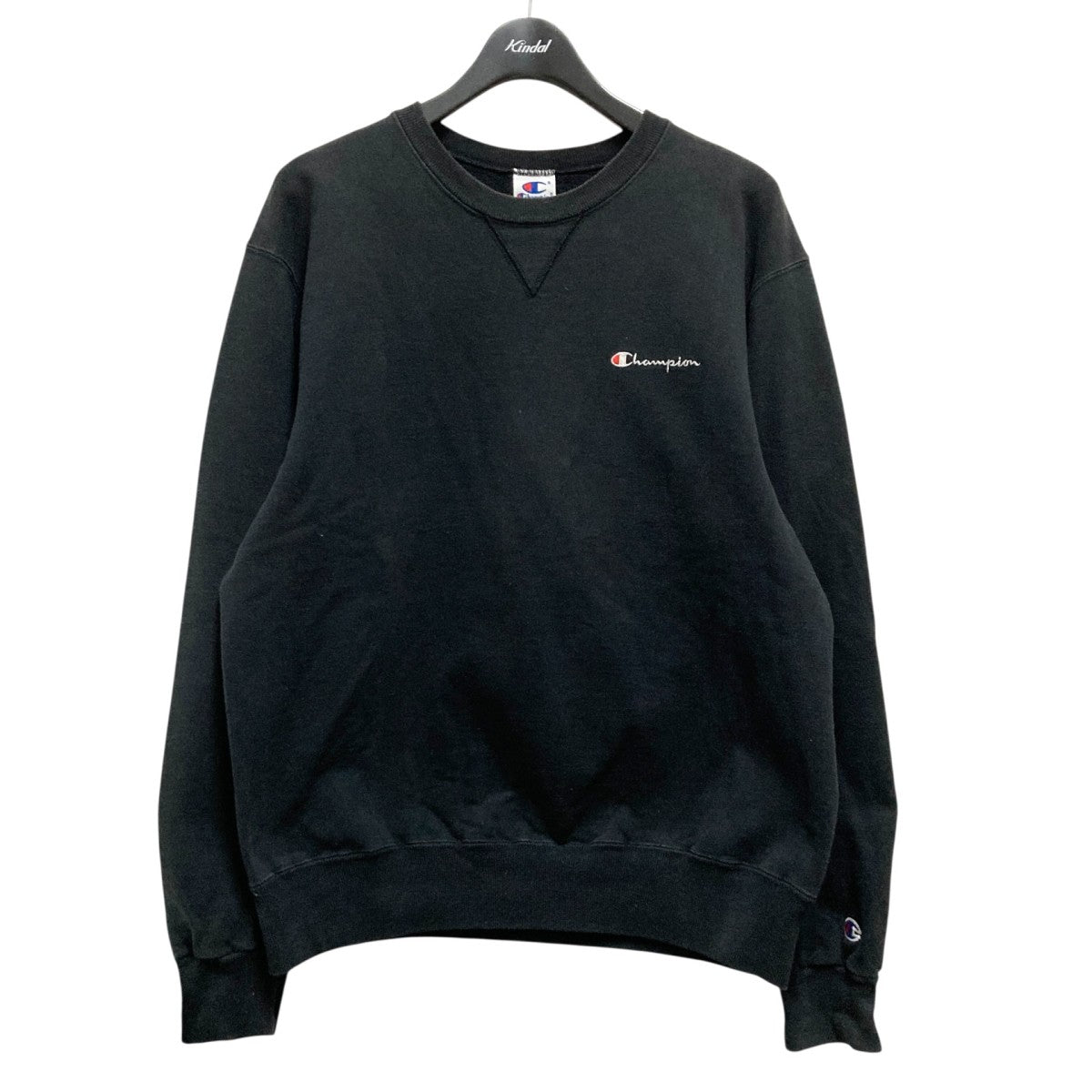 Champion(チャンピオン) 裏起毛スウェット ブラック サイズ L