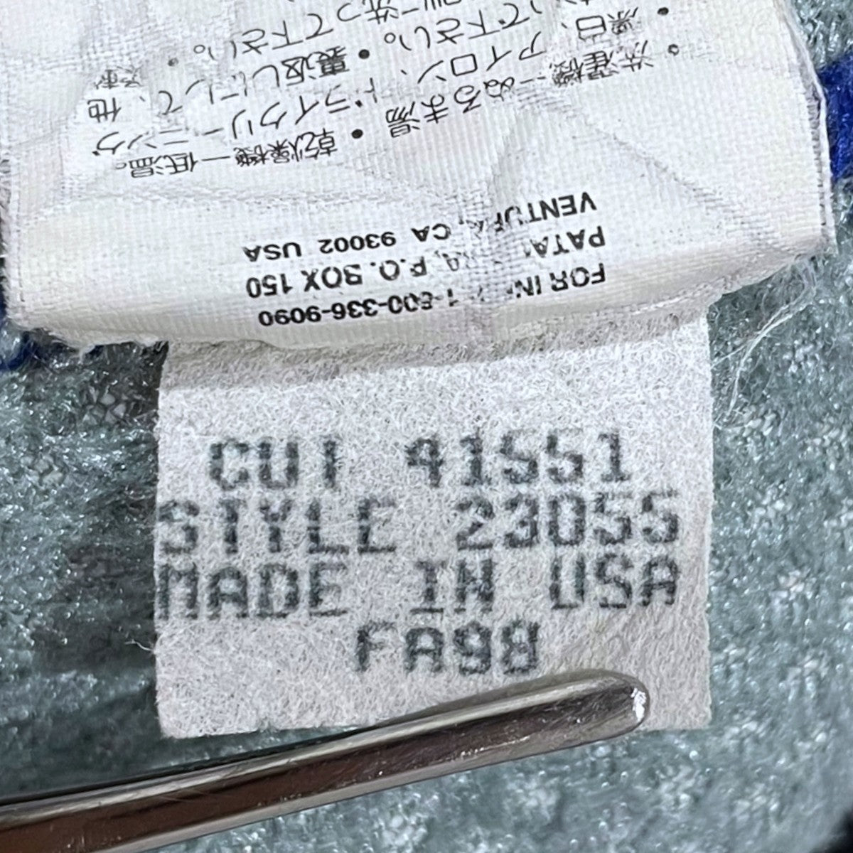 98年 ジップアップフリースジャケット Classic Retro-X Jacket クラシックレトロXジャケット 23055FA98