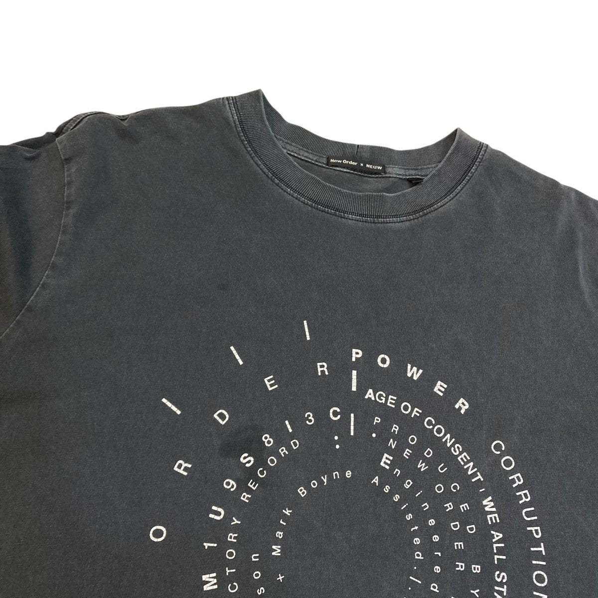NEW ORDER×NEUW 半袖Tシャツ 古着・中古-5枚目のアイテム画像