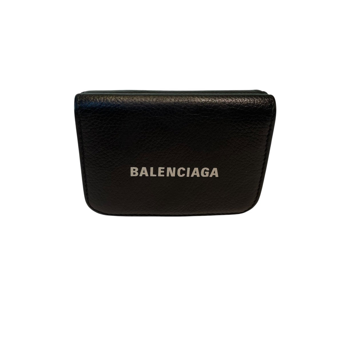 BALENCIAGA(バレンシアガ) 3つ折り財布 - ブラック×ホワイト