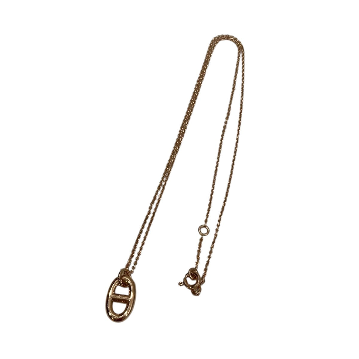 HERMES(エルメス) ファランドール PMネックレス ゴールド