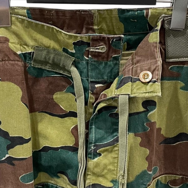 BEGETEX カモフラ柄カーゴパンツ belgium army Vintage 古着・中古-3枚目のアイテム画像