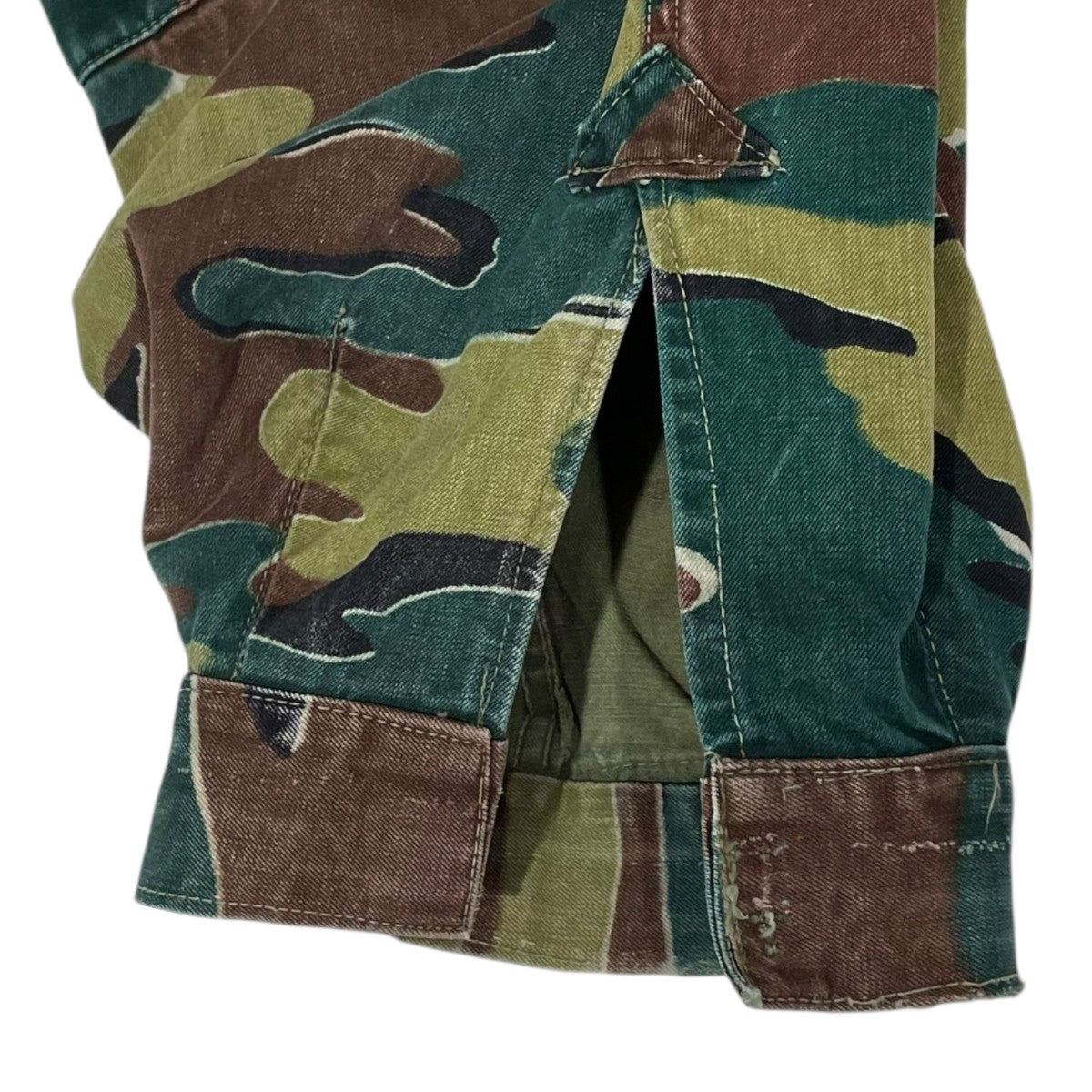 BEGETEX カモフラ柄カーゴパンツ belgium army Vintage 古着・中古-5枚目のアイテム画像