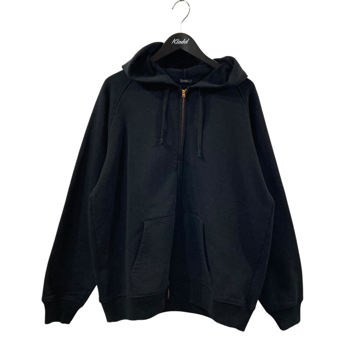 Comoli 24aw コットン裏毛パーカー COMOLI (コモリ) コットン裏毛 ジップパーカ