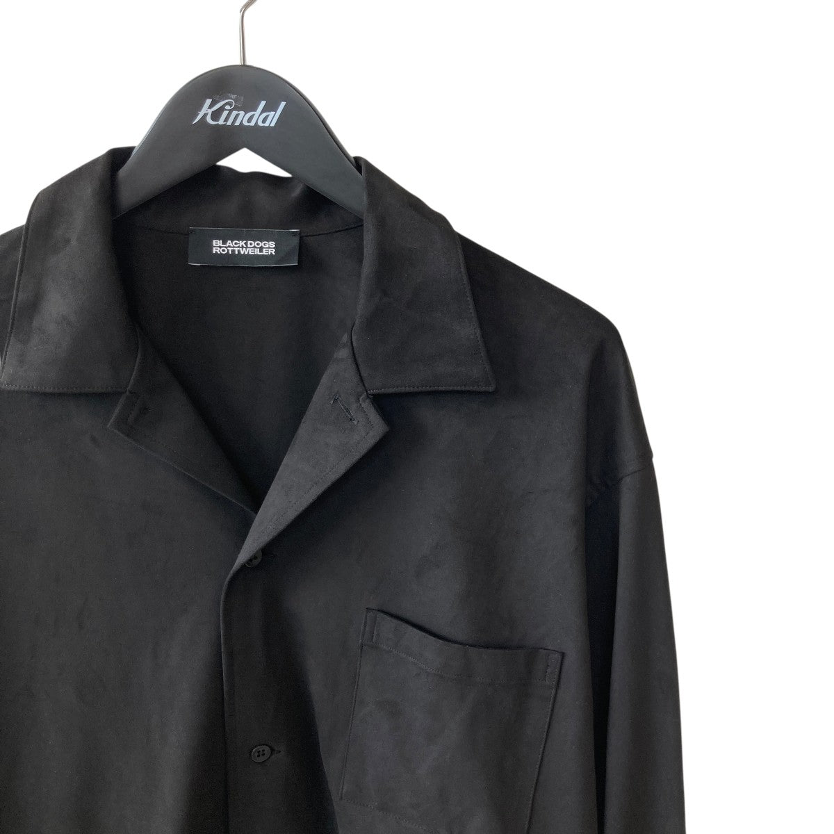 R9 F.SUEDE OPEN COLLAR SHIRTオープンカラーシャツRW24A0206