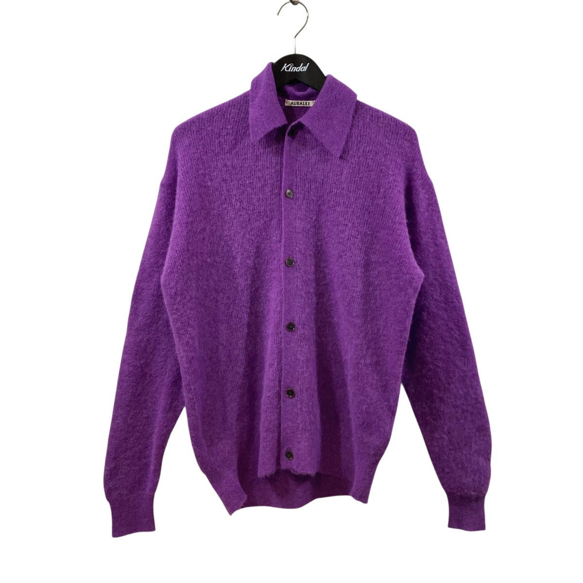トップス AURALEE BABY SURI ALPACA SHEER CARDIGAN AURALEE(オーラリー) BABY SURI ALPACA SHEER KNIT SHIRT
