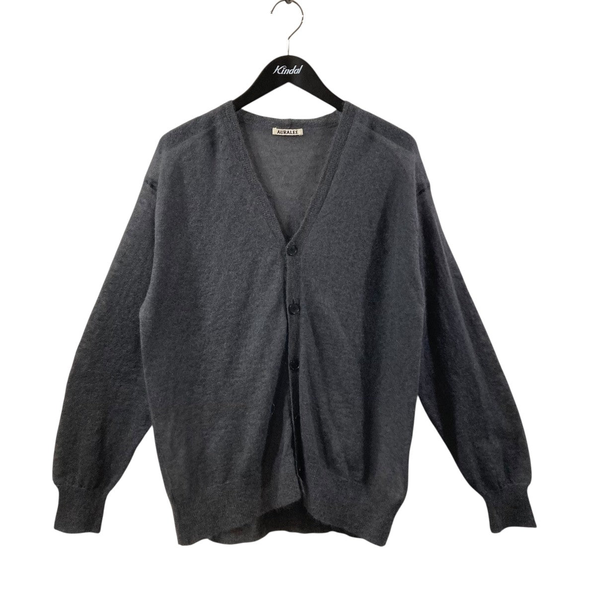 AURALEE(オーラリー) KID MOHAIR SHEER KNIT CARDIGANニット