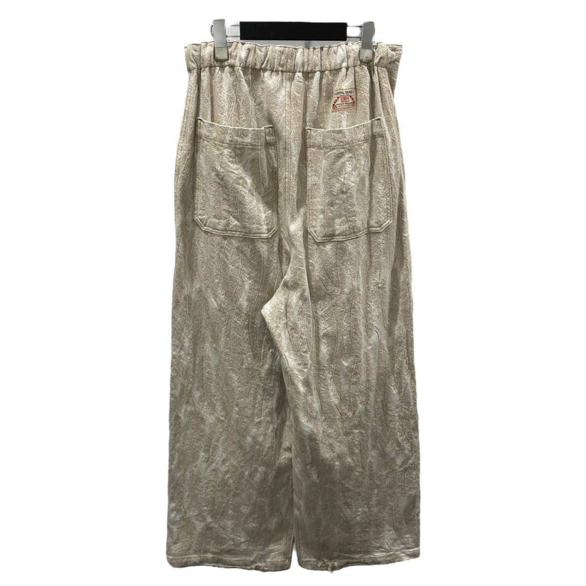 KAPITAL 24AW マグパイデニム ダブルニー イージーバギーパンツ Magpie Denim W Knee Easy Baggy Pants K2403LP014 古着・中古-2枚目のアイテム画像