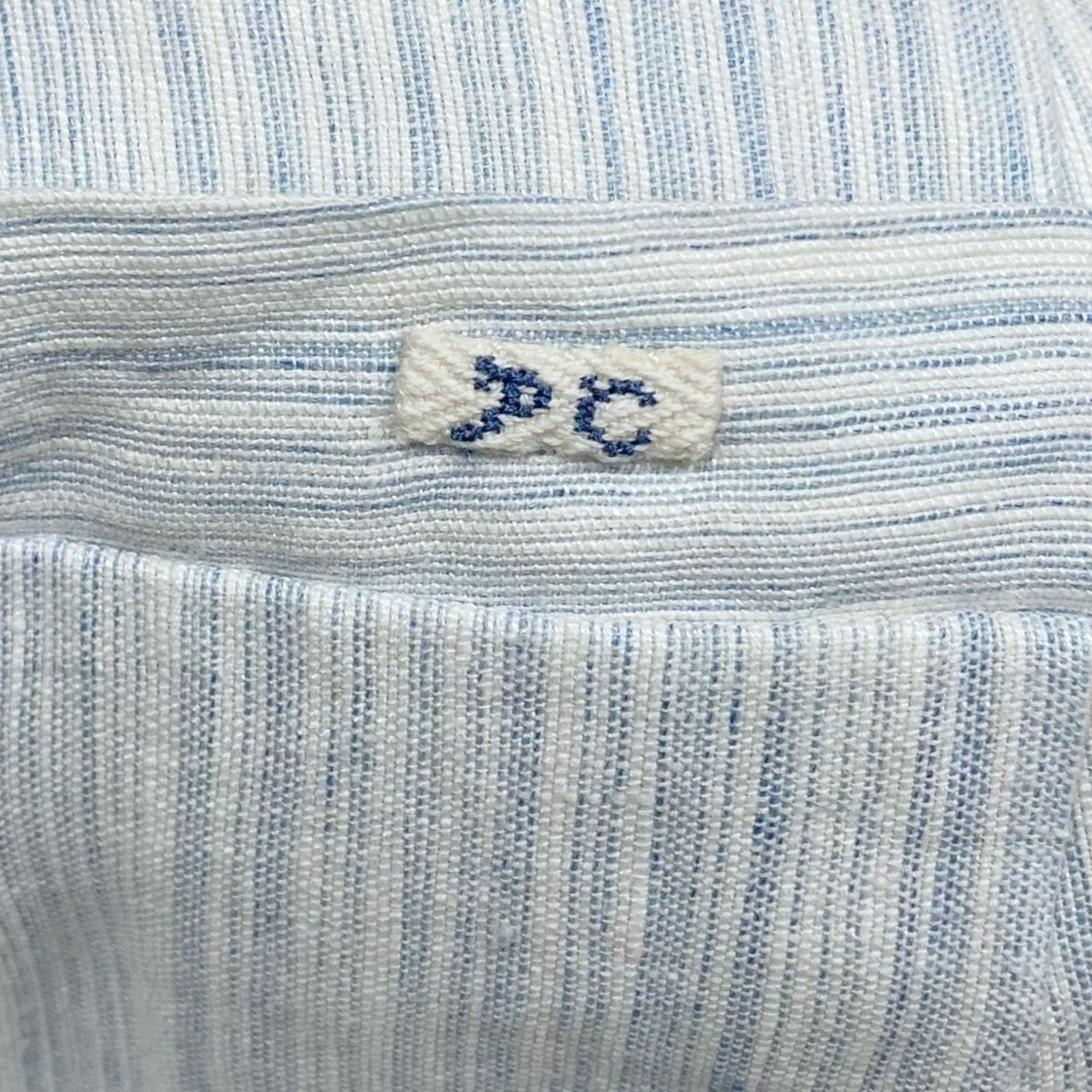 ストライプ柄リネンパンツ LINEN STRIPE CLASSIC THREE PIECE PANTS リネンストライプクラシックスリーピースパンツ