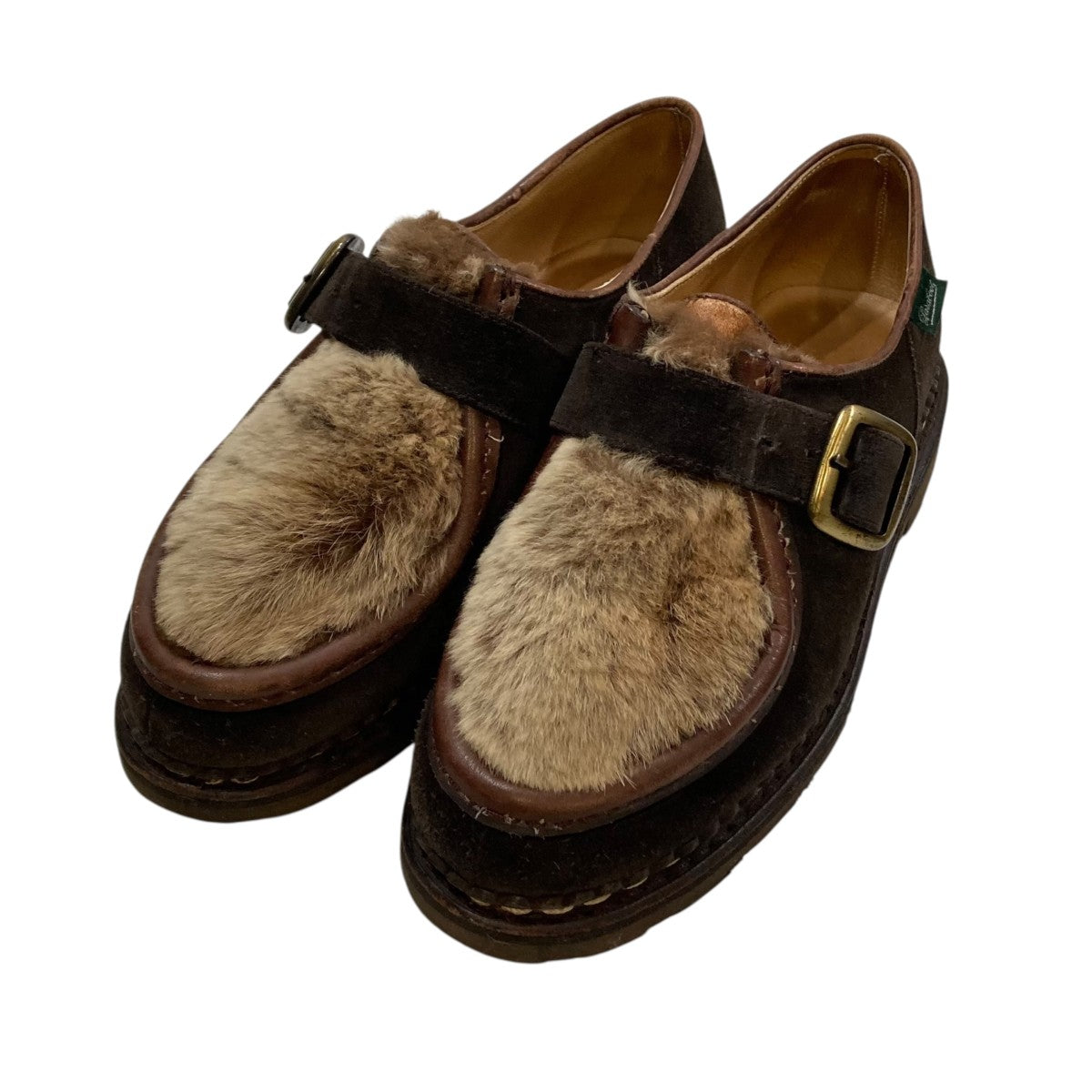 PARABOOT(パラブーツ) ミカエル ブライドモンクストラップ