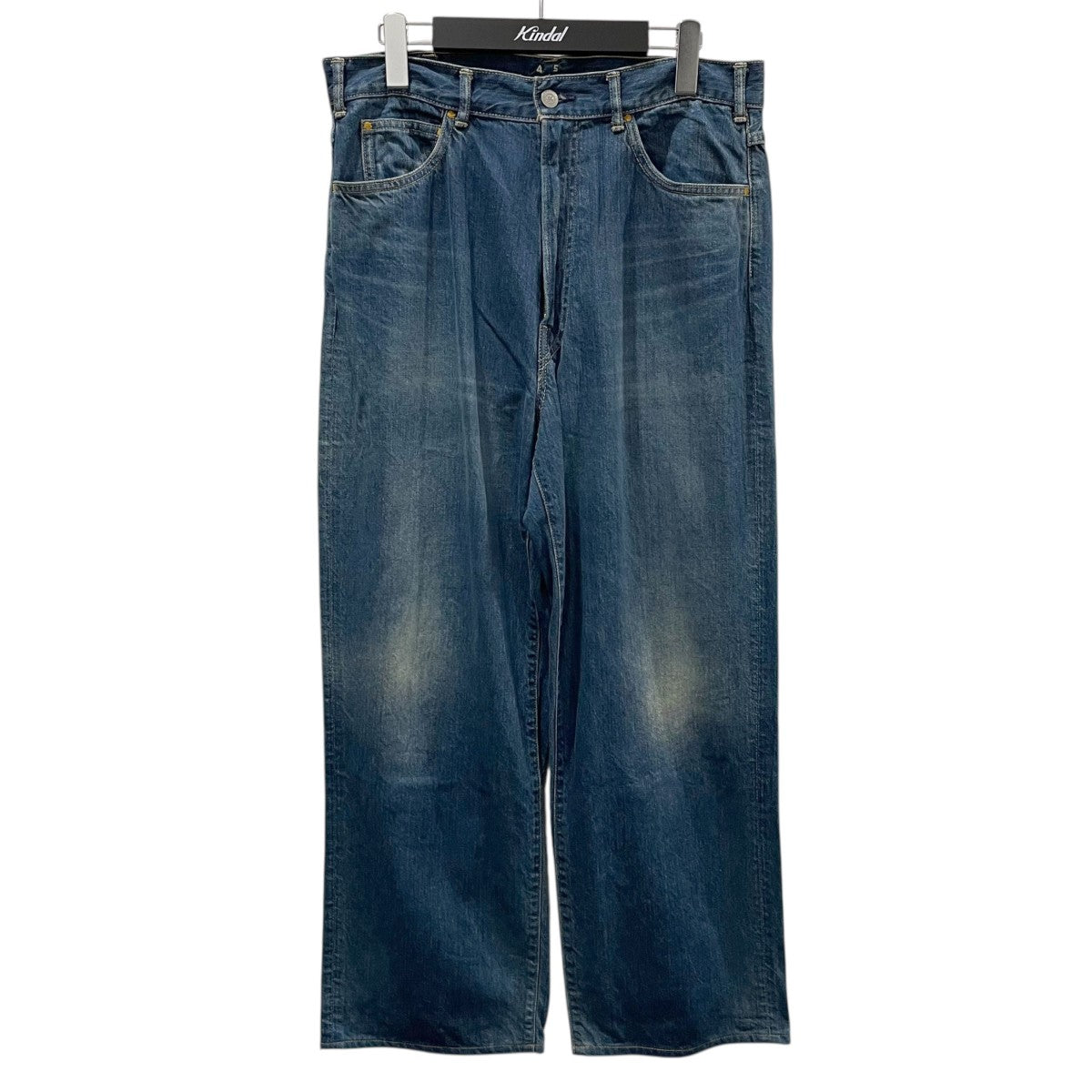 45R(フォーティファイブアール) デニムパンツ モンブラウン