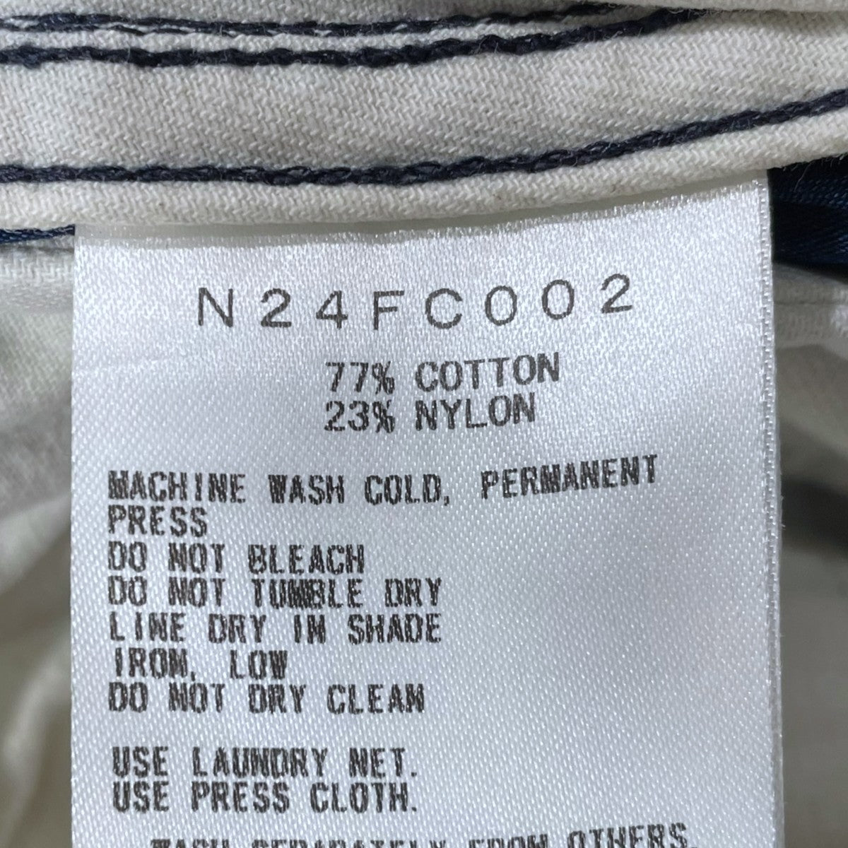 コットンナイロンパンツ Indigo Field Pants インディゴフィールドパンツ N24FC002