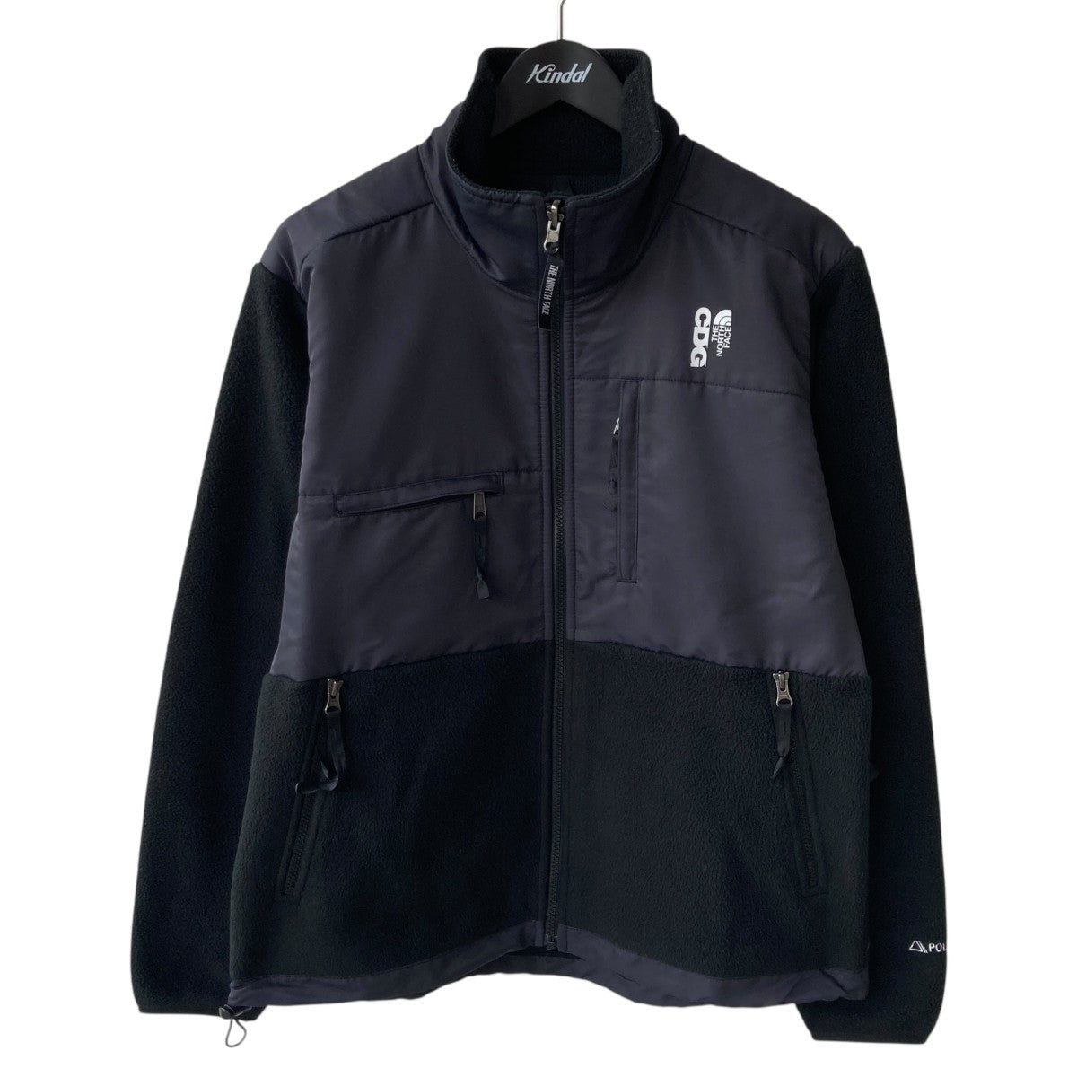 THE NORTH FACE × CDG / フリースジャケット/M/ポリエステル/BLK/SM-J001 CDG×THE NORTH FACE DENALI FLEECE JACKETフリースジャケットSM-J001