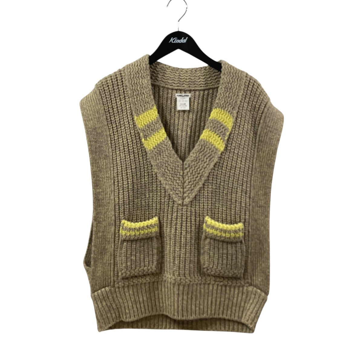 ohga プードルベスト サイズ 〕 マイクロナイロン フェザーヤーン2wayニットベスト