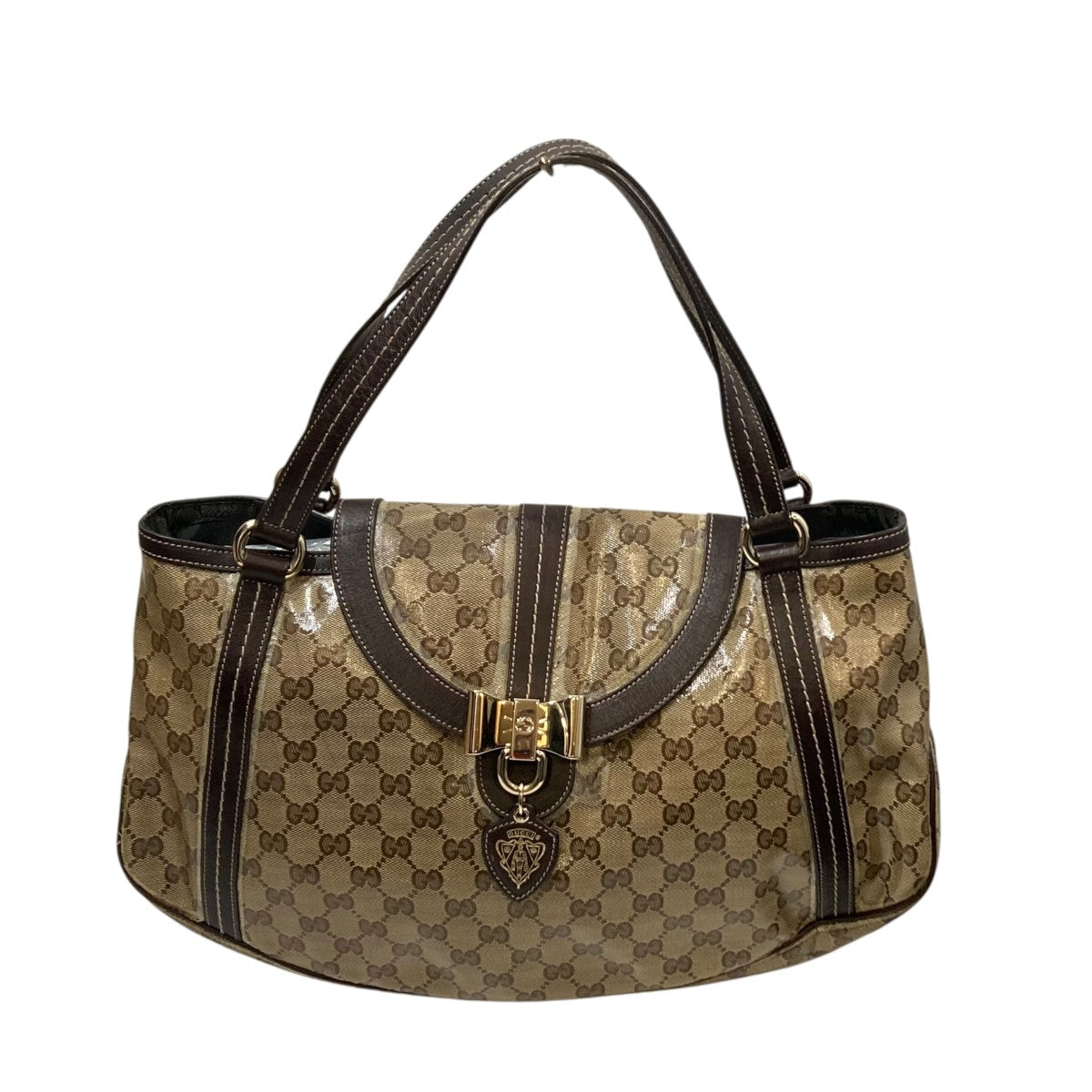 [即決]グッチ GGナイロンキャンバス トートバッグ 449176 [ランクA]ブラック 美品 豊富な，HOT ☆GUCCI グッチ GGキャンバス トートバッグ ブラック 002