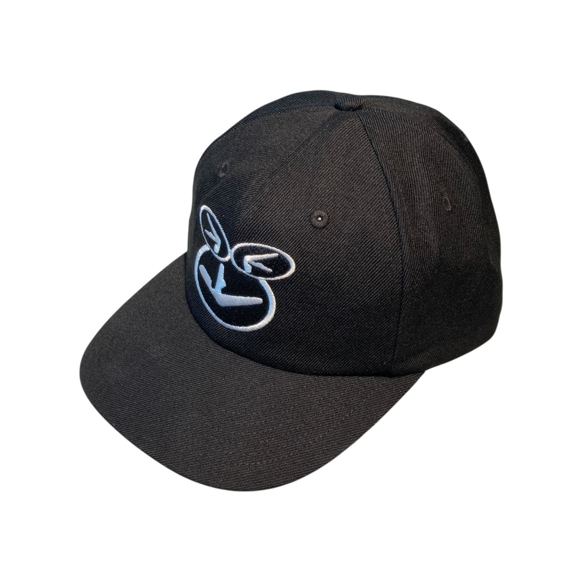 SUPREME APHEX TWIN 刺繍ロゴ キャップ 黒 Supreme/ Aphex Twin 6-Panel Wool blend 6-Panel hat with snap