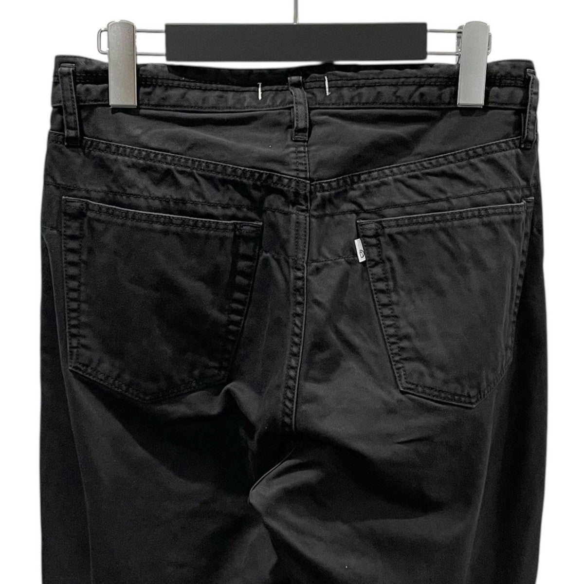 加工裾ジップデニムパンツ DWELLER 5P JEANS NR COTTON DRILL PIGMENT DYE NN-P4707