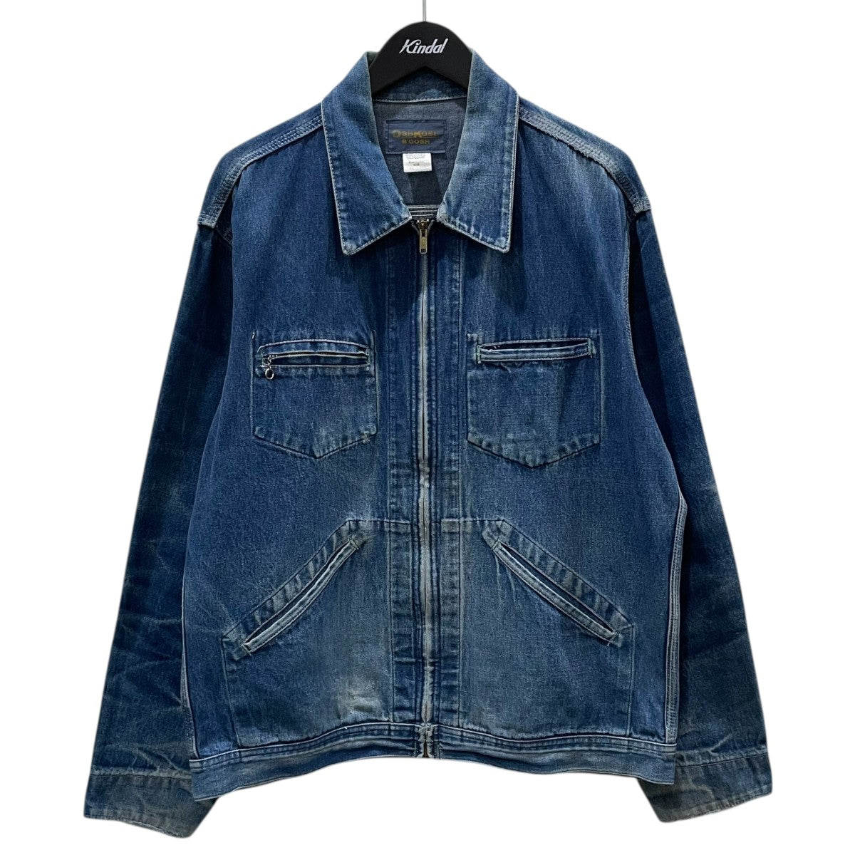 70〜80s ジップアップデニムジャケット ZIP UP DENIM JACKET