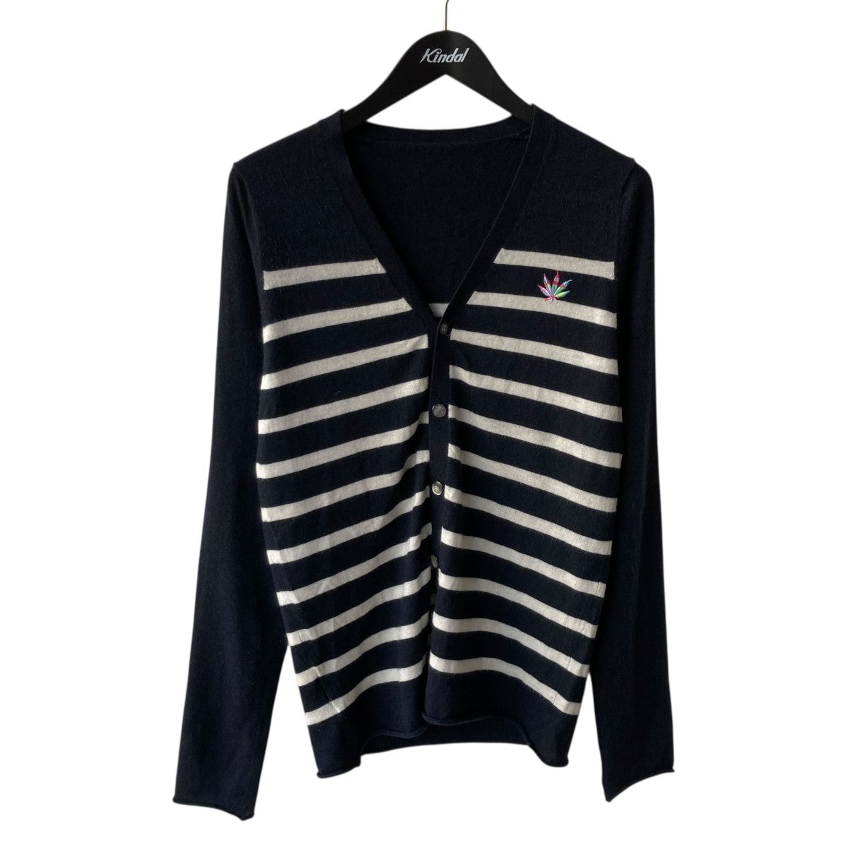 lucien pellat-finet(ルシアンペラフィネ) ボーダーカシミヤ