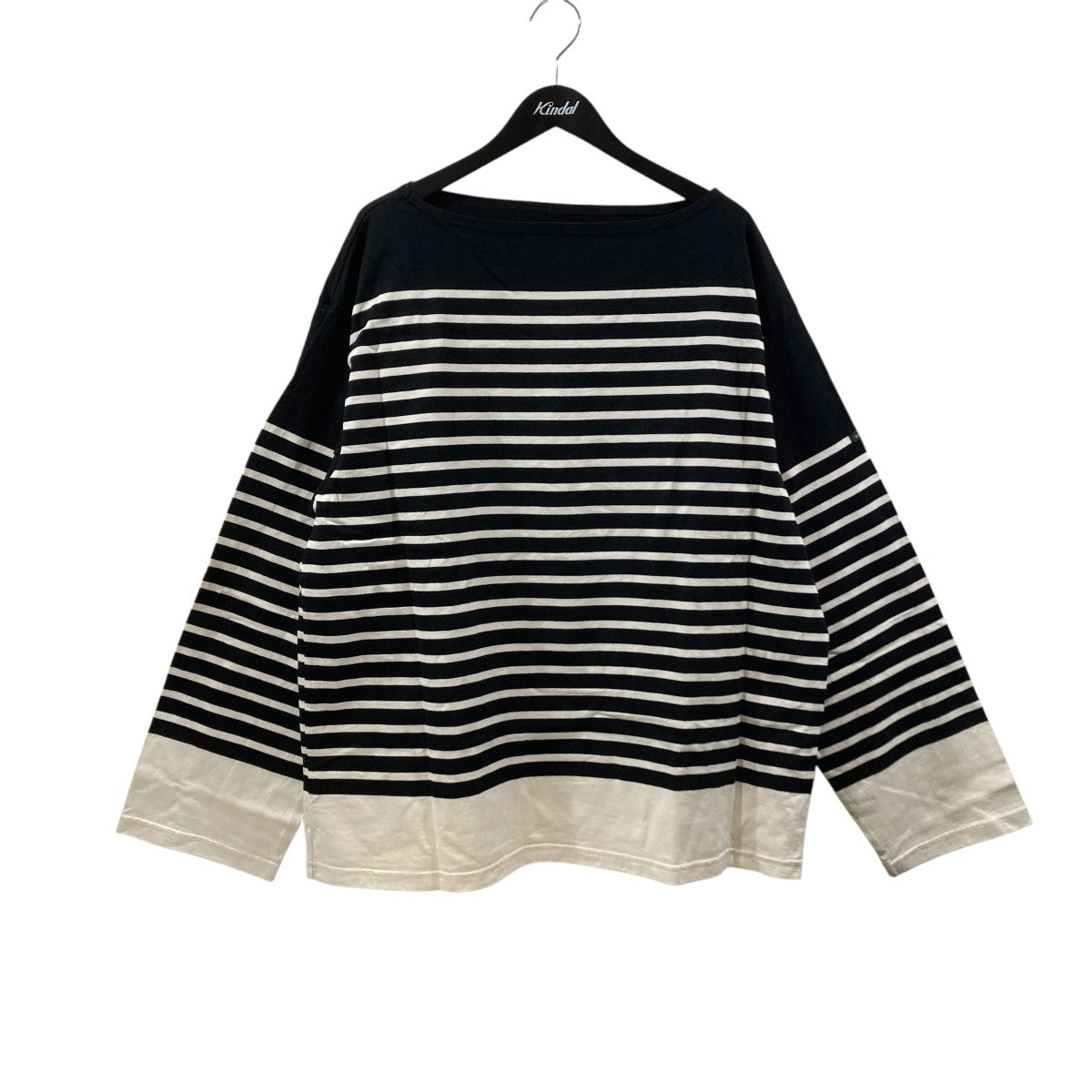 OUTIL(ウティ) バスクシャツ ブラック×ホワイト サイズ 3｜【公式