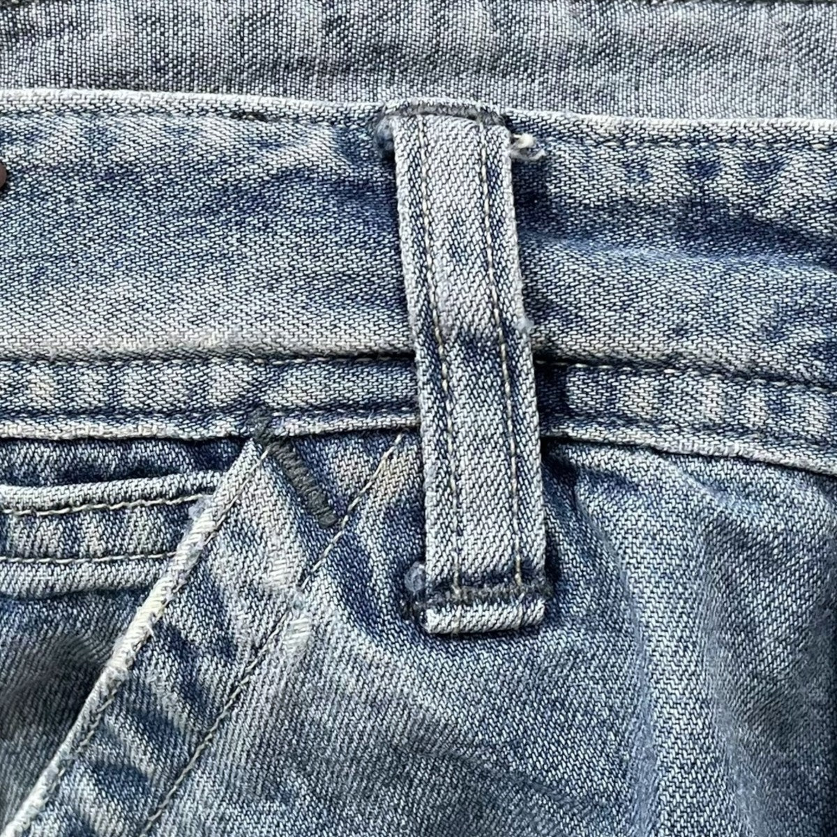 ダブルニーペインターデニムパンツ 782857944001