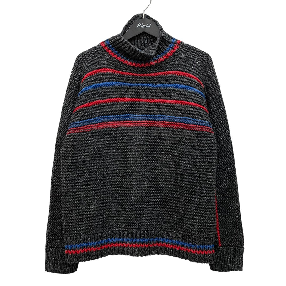 BOTTEGA VENETA クルーネック　ニットセーター BOTTEGA VENETA(ボッテガヴェネタ) ボーダーハイネックニット737748