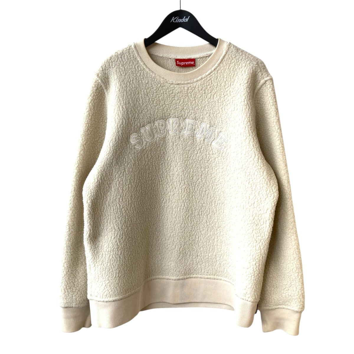 Supreme(シュプリーム) ボアスウェット トレーナー オフホワイト