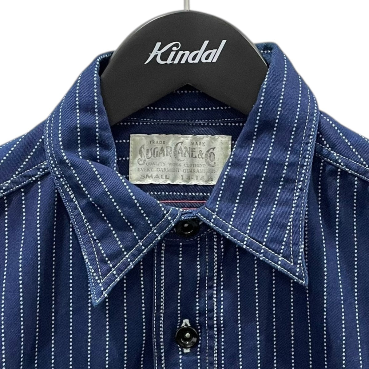 ウォバッシュストライプ柄ワークシャツ FICTION ROMANCE 8.5oz. WABASH STRIPE WORK SHIRT (LONG SLEEVE) SC25551