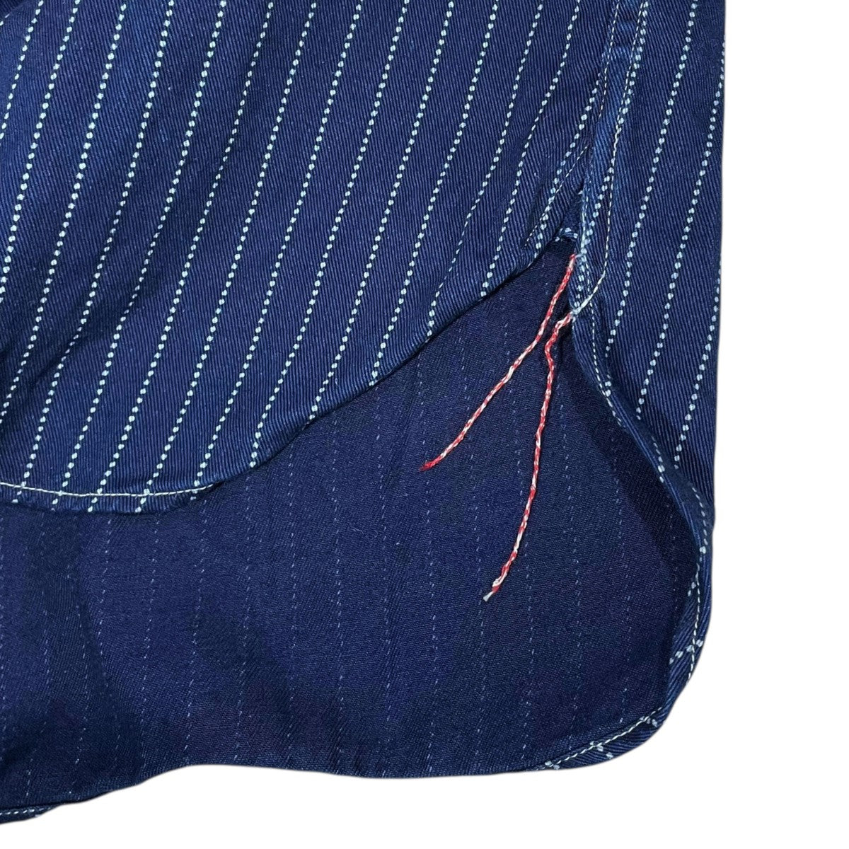 ウォバッシュストライプ柄ワークシャツ FICTION ROMANCE 8.5oz. WABASH STRIPE WORK SHIRT (LONG SLEEVE) SC25551