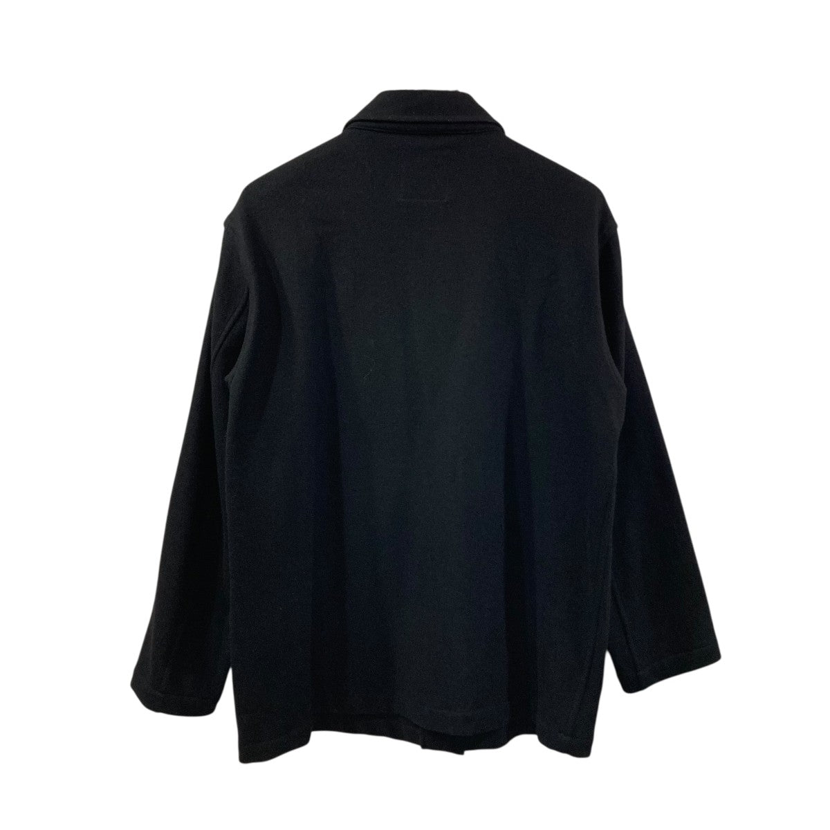 COMPRESSED WOOL JACKET BLACKシャツジャケットRM212-034