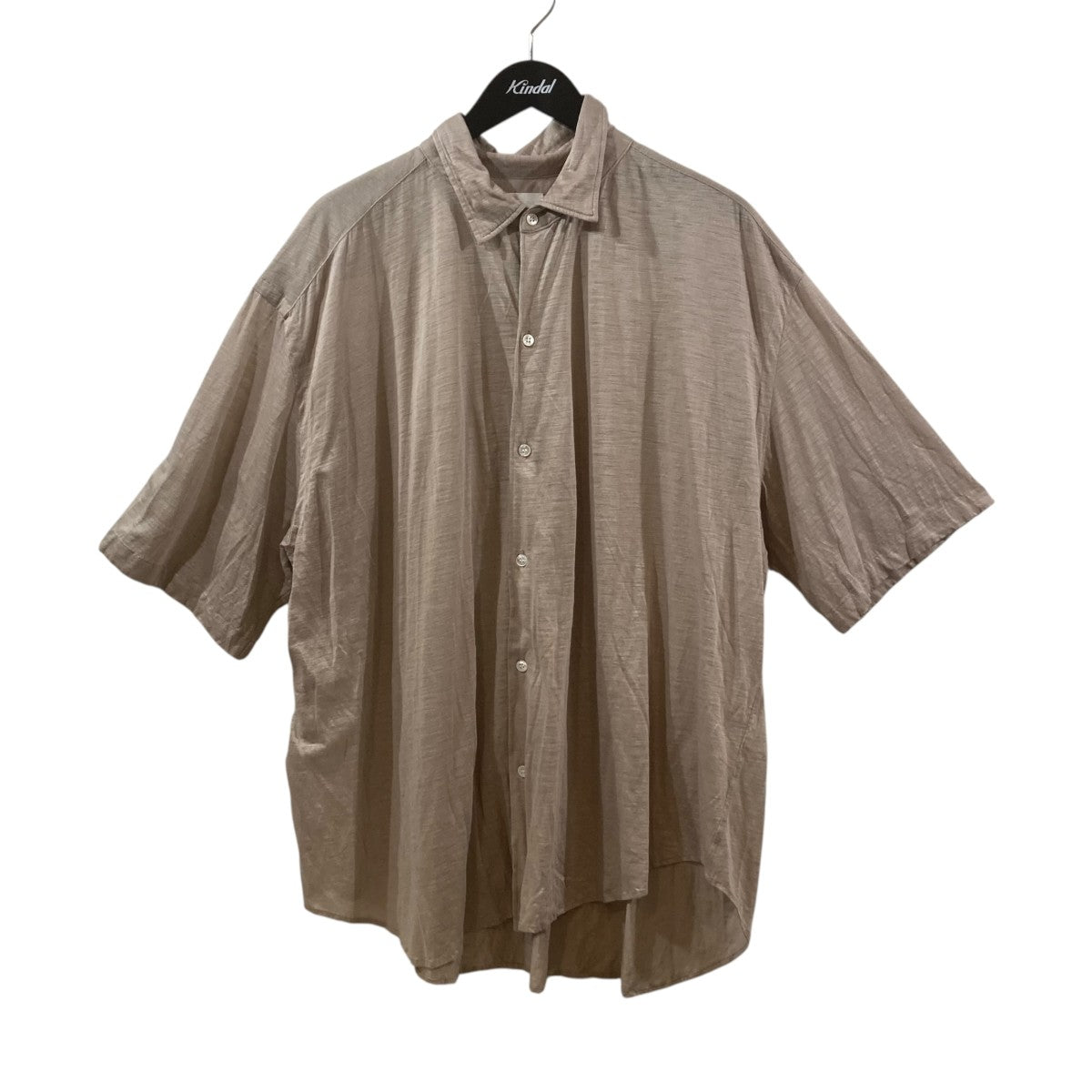 KANEMASA PHIL．(カネマサフィル) 28G Atmosphere Ramie S S Shirt半袖