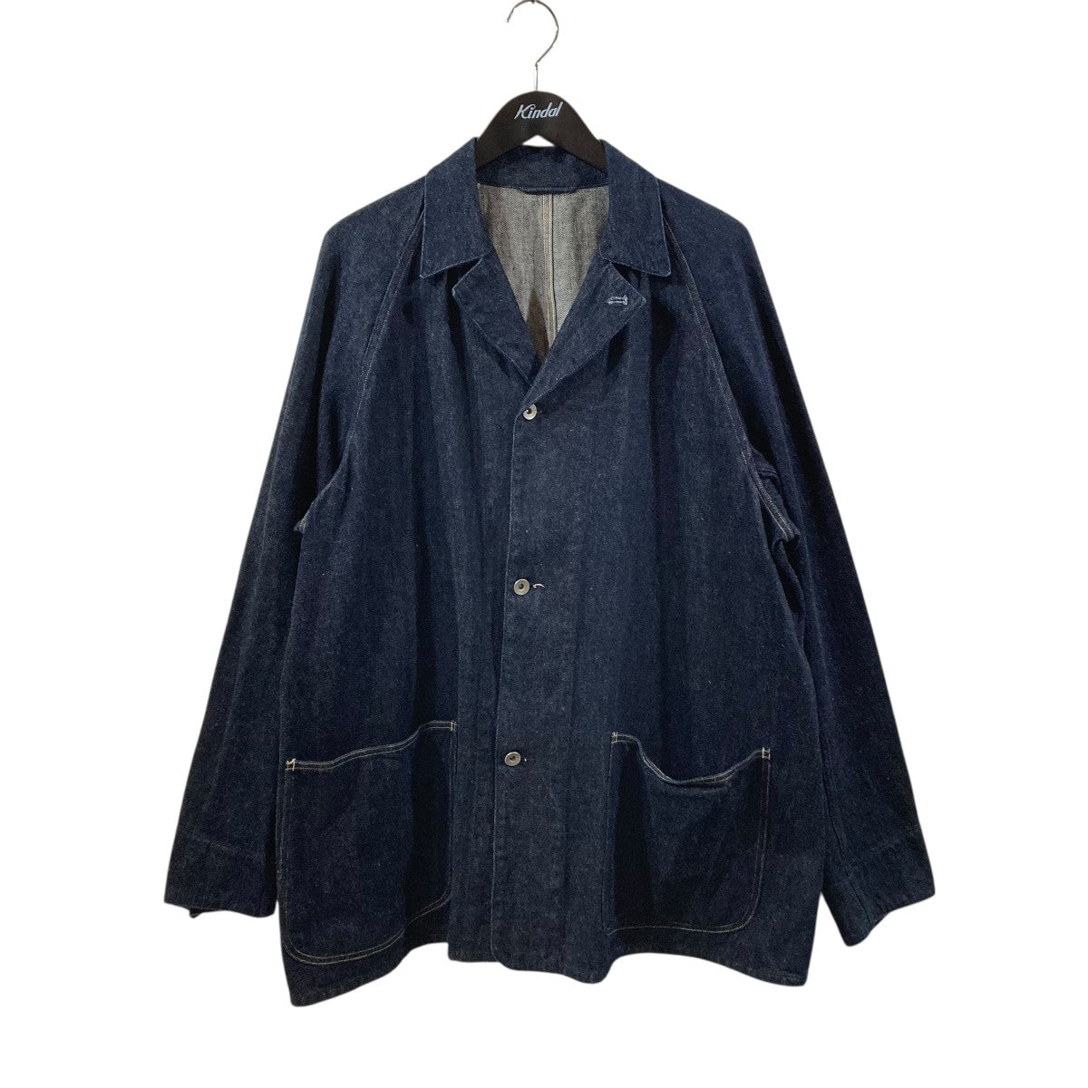 COMOLI(コモリ) デニム ワークジャケット カバーオールデニム