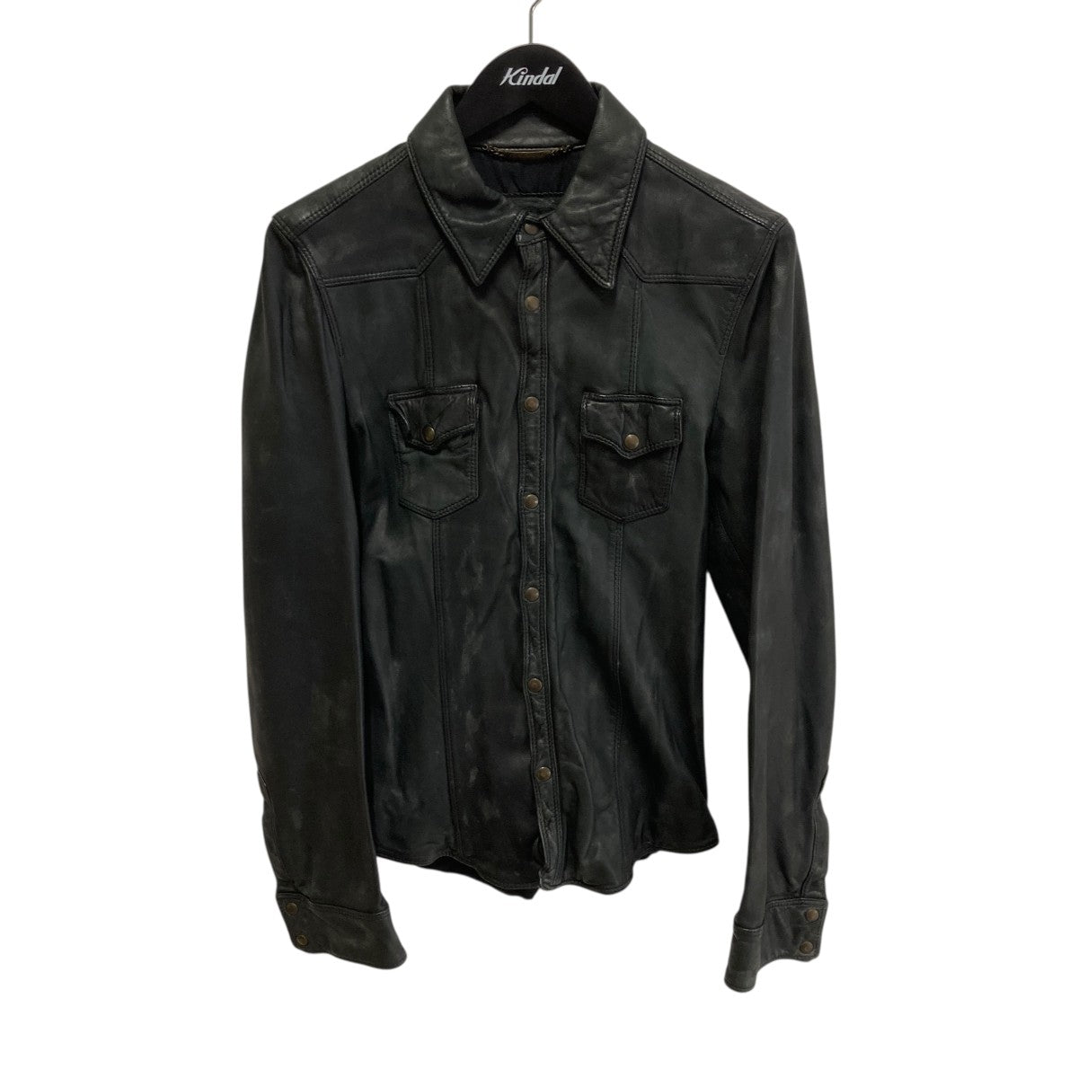 D＆G　ドルチェ&ガッバーナ　トラックジャケット　レザー　ブラック D＆G ドルチェ&ガッバーナ トラックジャケット レザー ブラック Dolce