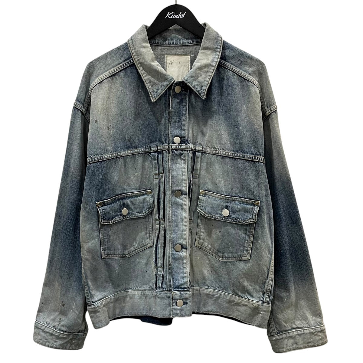 ANCELLM(アンセルム) 25SS 加工デニムジャケット AGING DENIM JACKET
