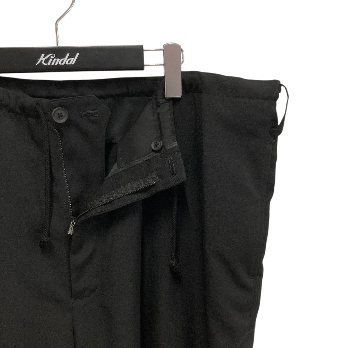 Yohji Yamamoto pour homme 21SSW GABARDINE CLASSIC BIG STRING PANTSスラックスHD-P14-100 古着・中古-3枚目のアイテム画像