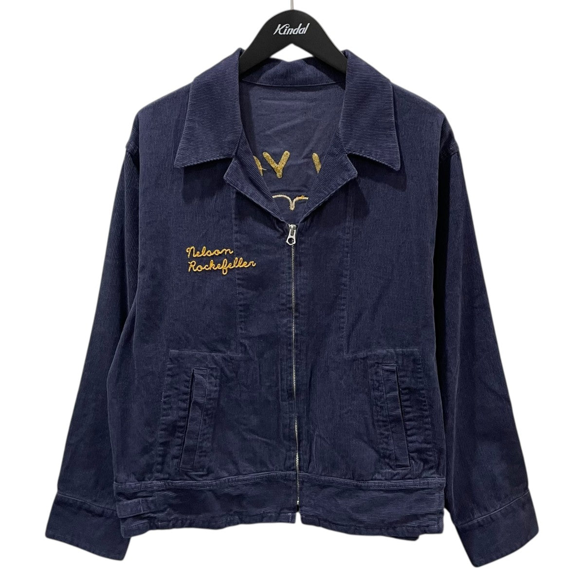 ジップアップコーデュロイジャケット FFA JACKET NEWYORK CANTON