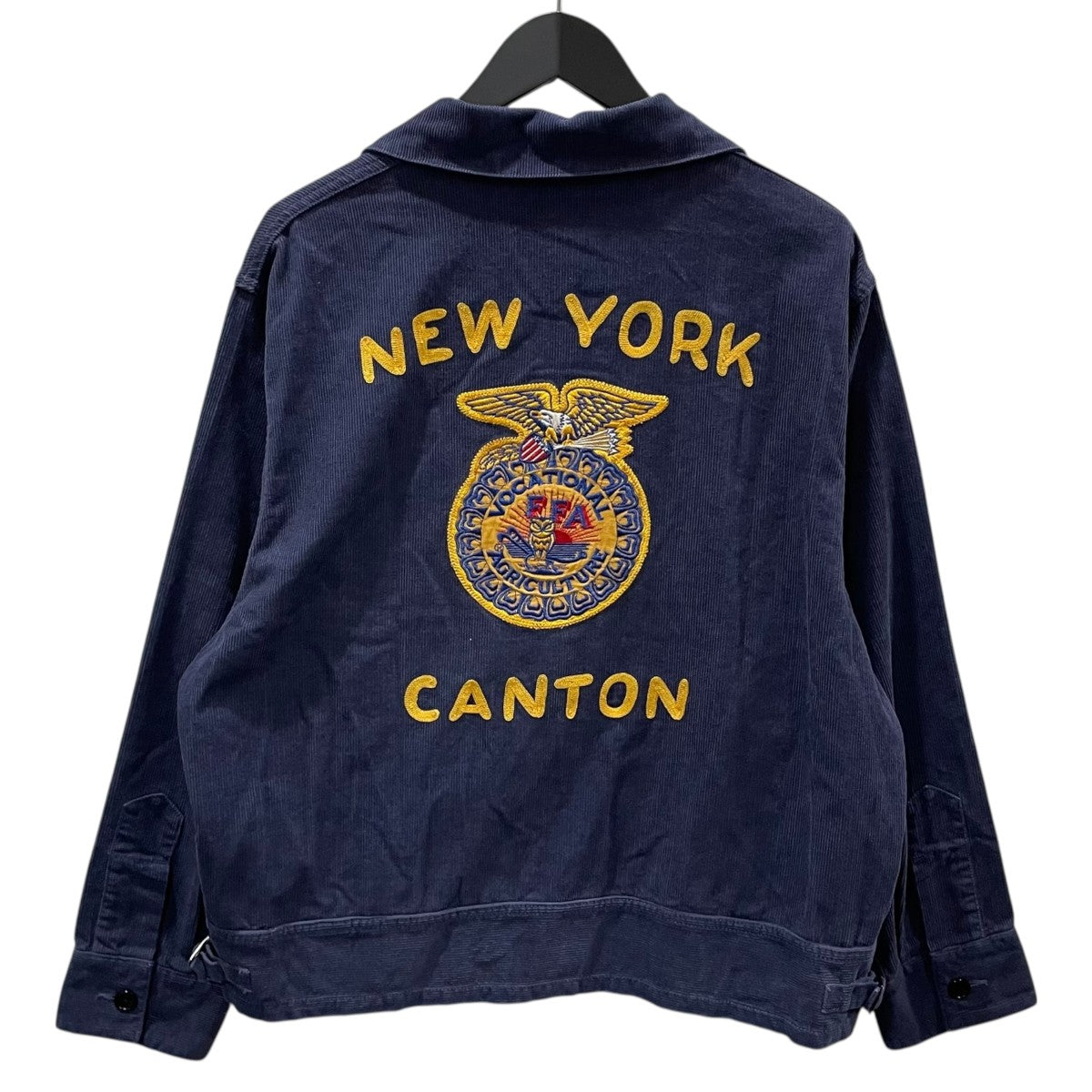 ジップアップコーデュロイジャケット FFA JACKET NEWYORK CANTON