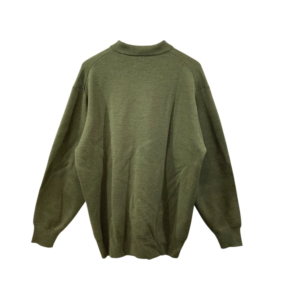 HIGH GAUGE KNIT POLOニットポロシャツ233-60207