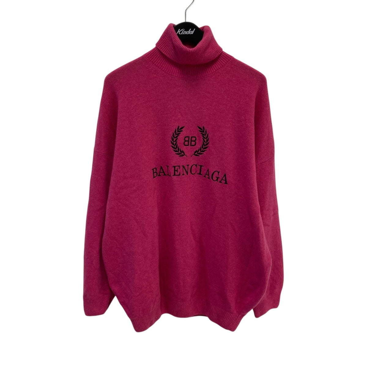 BALENCIAGA(バレンシアガ) TURTLENECK TOP WITH AN EMBROIDERED