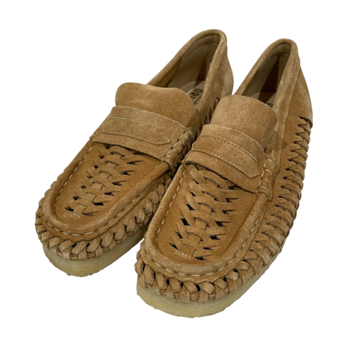 スウェードメッシュローファー Wallabee Loafer Weave ワラビーローファー ウィーブ 26180623