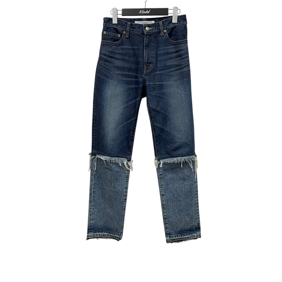 WASHED DENIM LAYERED デニムパンツ2C024-0320-50