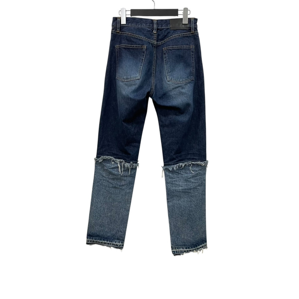 WASHED DENIM LAYERED デニムパンツ2C024-0320-50