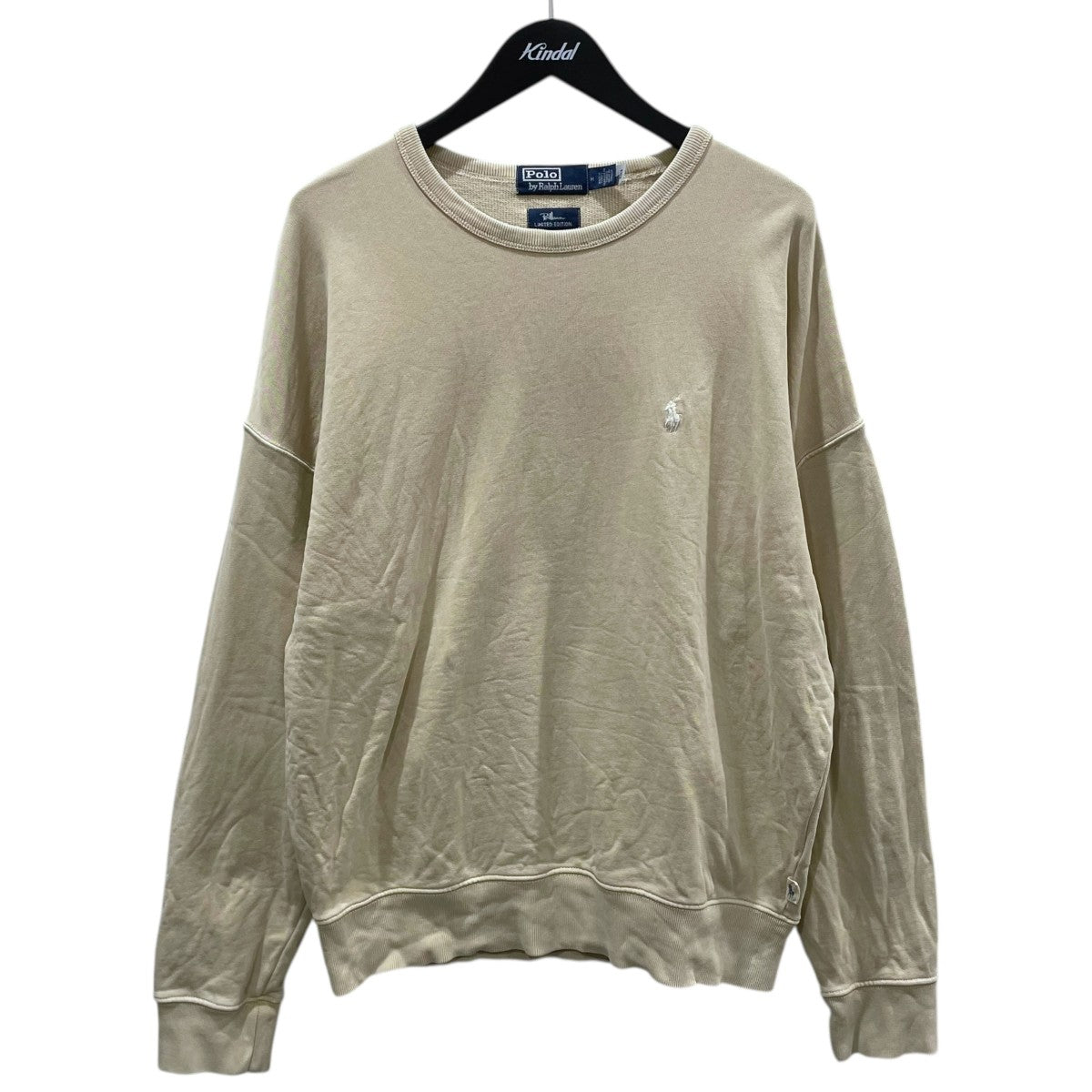 POLO RALPH LAUREN×Ron Herman 加工スウェットトレーナー ベージュ 
