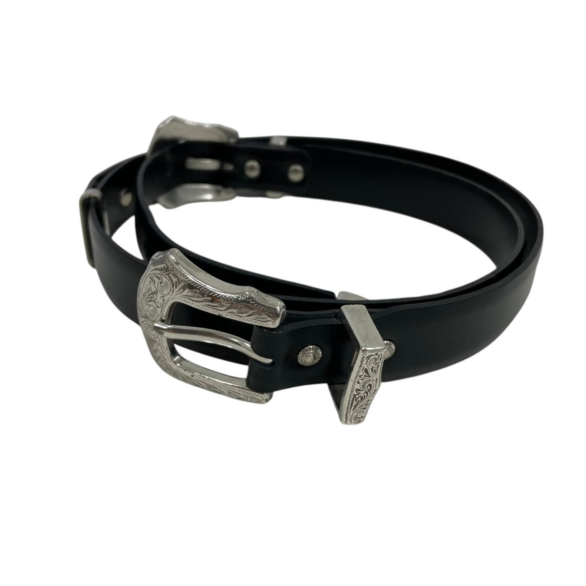 TOGA ARCHIVES(トーガアーカイブス) レザーベルト ブラック｜【公式