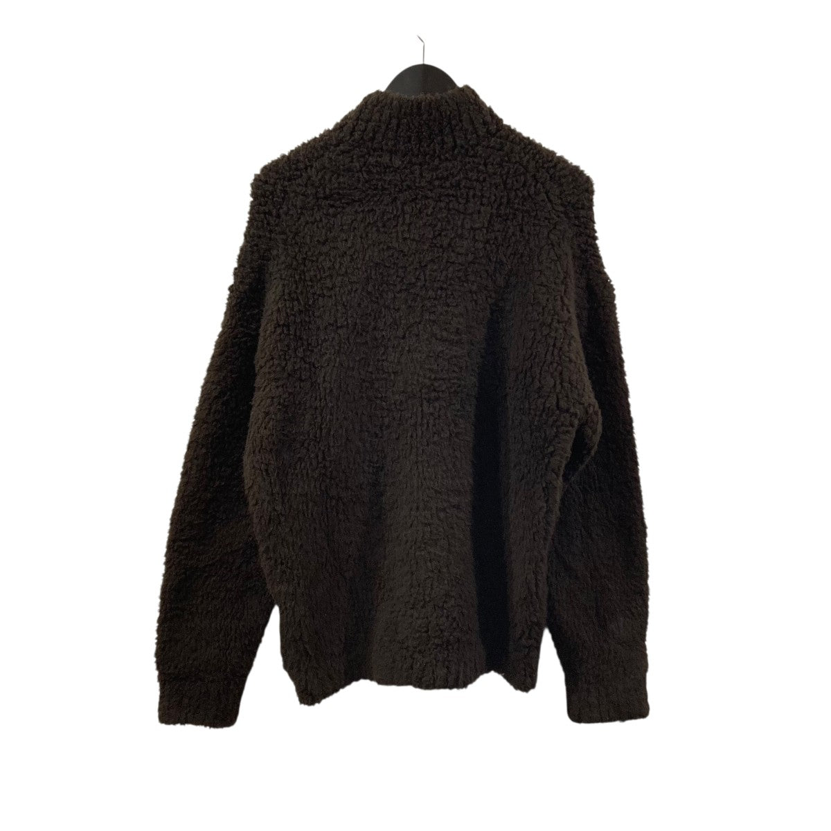 MERINO WOOL BOA KNIT HALF ZIP P OフリースボアジャケットA24AP01WB