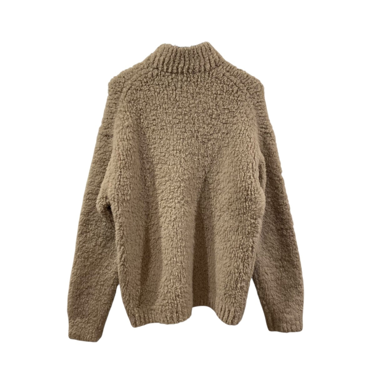 BOA KNIT HALF ZIP P O フリースボアジャケット A24AP01WB