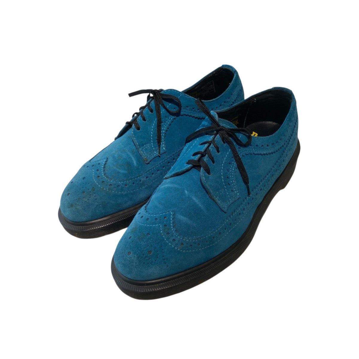 DR.Martens ドクターマーチン ウィングチップ レザー 箱無し 未使用 Dr．Martens(ドクターマーチン) ウイングチップレザーシューズ ブルー