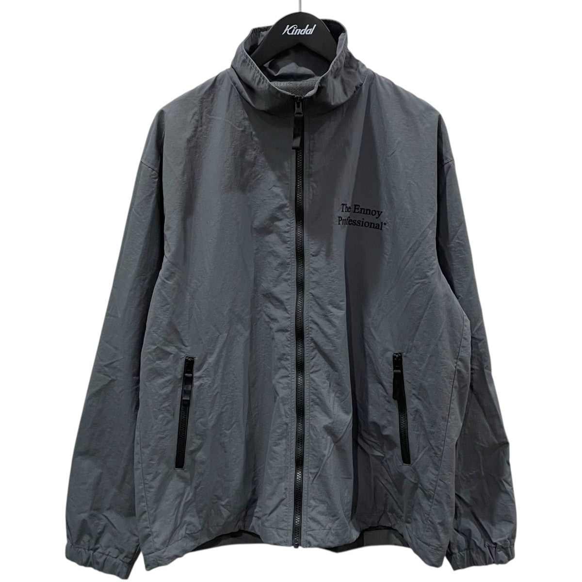 The Ennoy Professional×スタイリスト私物 21AW ロゴ刺繍ジップアップ