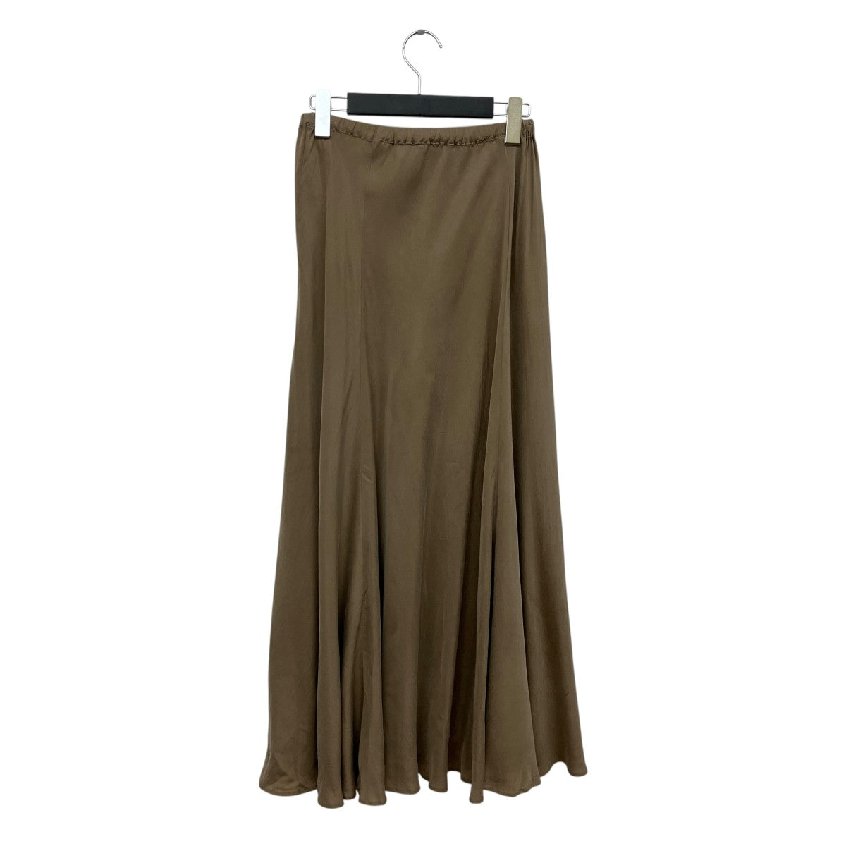 23SSWashable Fibril ギャザーロングスカート23060922105310